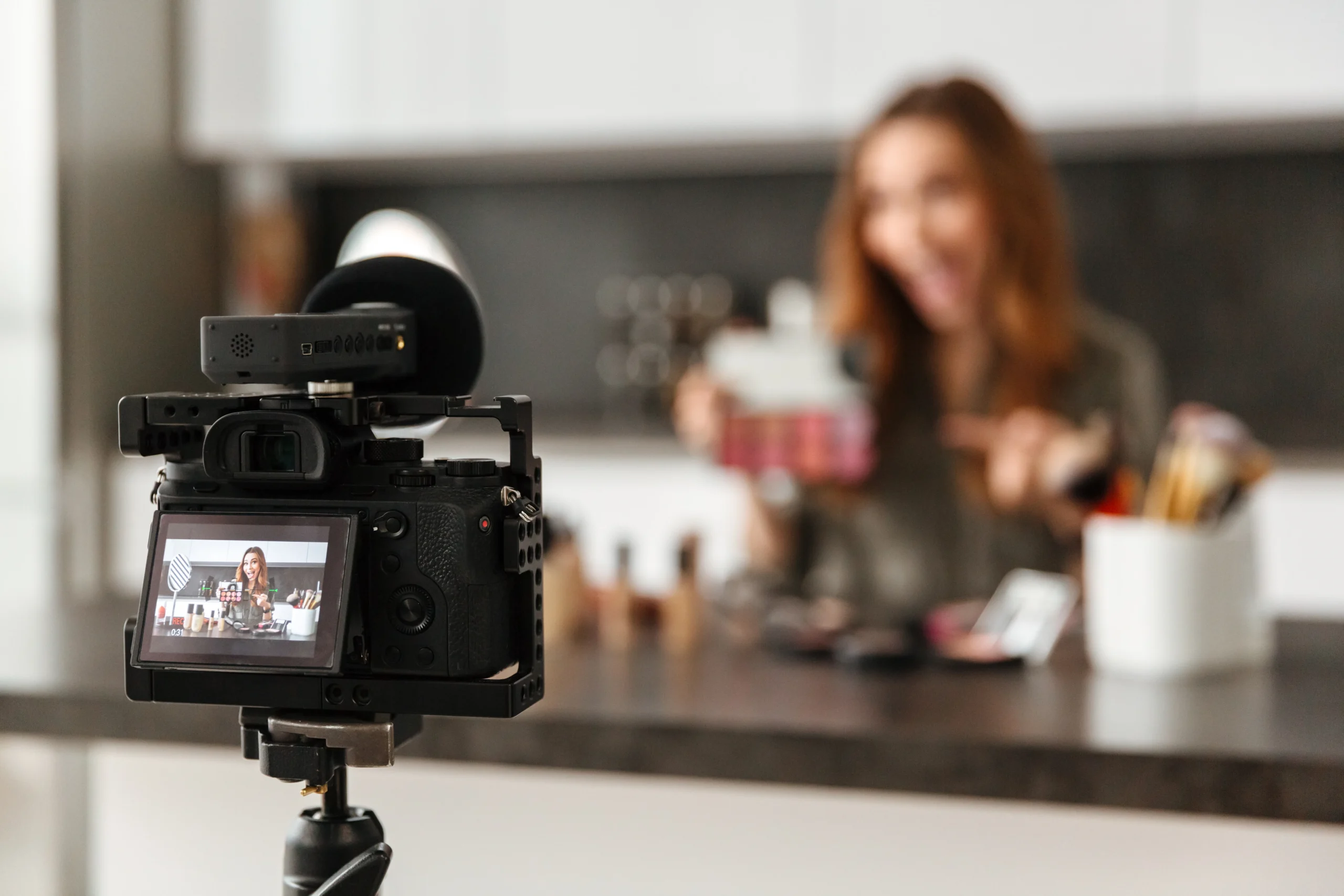 Wingman Creative as a Marketing Partner, filming in a
property